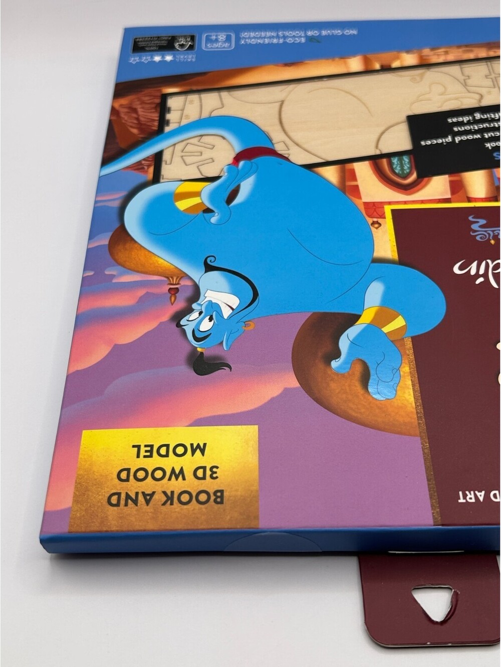 IncrediBuilds Disney Aladdin Genie Book & 3D Wood Model Kit Sealed Ages 8+ - Picture 10 of 10